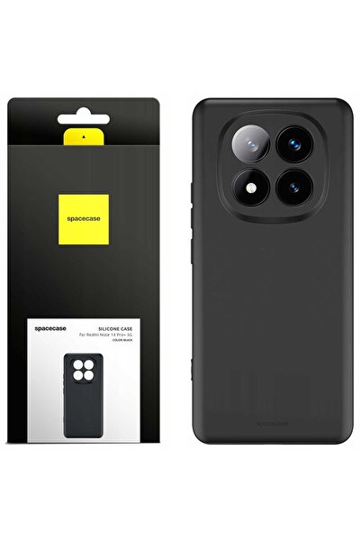 spacecase Husă de silicon 3.0 Redmi Note 14 Pro+ 5G negru