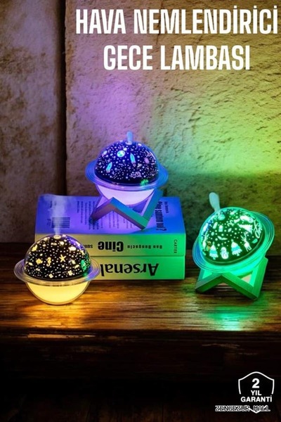 ZERO LAND Zngzrmll Air Humidifier Table and Night Light USB (205820) Projecti...