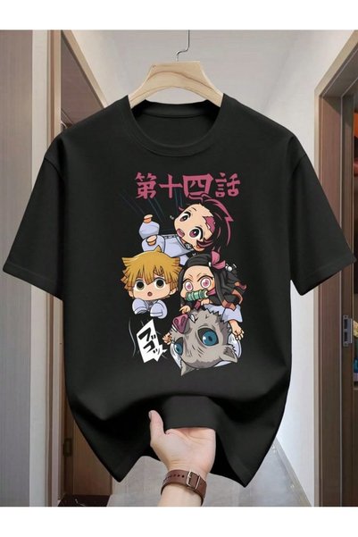 barsdepo Anime Printed T-Shirt, Premium Quality Unisex Kids / Adults