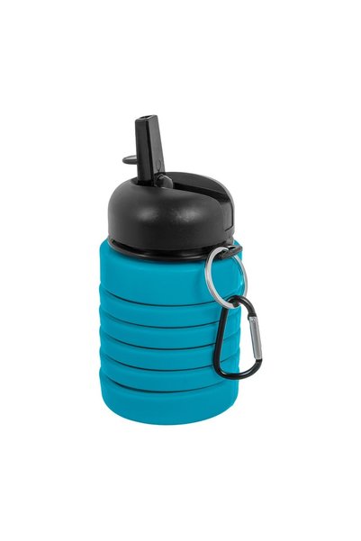 OEM Sticlă pliabilă din silicon, 200-500 ml, petrol, compactă pentru transport