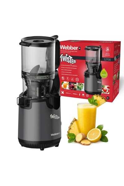 WEBBER Storcător cu presare lentă TWISTER SJ700, 250 W, 1000 ml, REV, generaț...