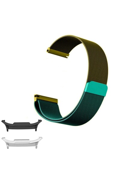 VD VERY DREAM Steel strap, Milanese Loop Slim, compatible with Samsung Galaxy...