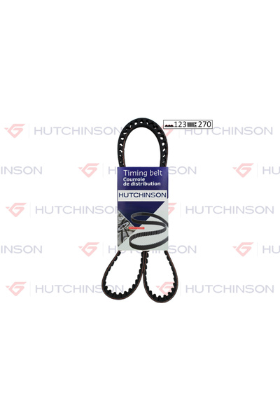 Hutchinson Triger kayışı 123x270 123 diş clıo 02 kangoo 02 megane ıı 02 1.5dci mıcra 1.5l dci k9k7 dizel k12