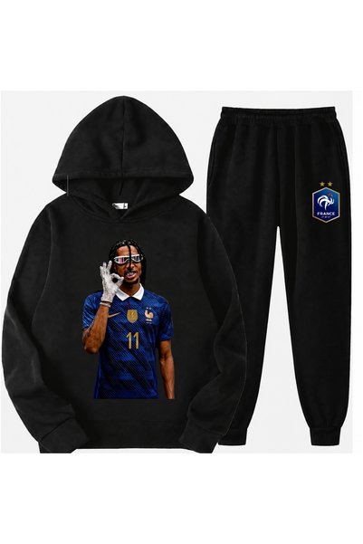PANDORICA Set trening pentru copii cu imprimeu Michael Olise, 100% bumbac