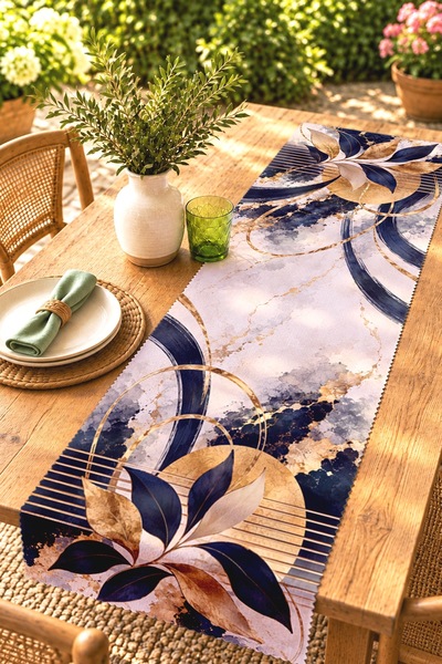 EVPANYA Bohemian Patterns Patterned Runner / Tablecloth / Placemat