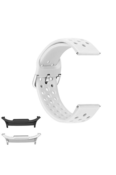 VD VERY DREAM Curea din silicon, compatibilă cu Samsung Galaxy Watch9 40mm, Albă