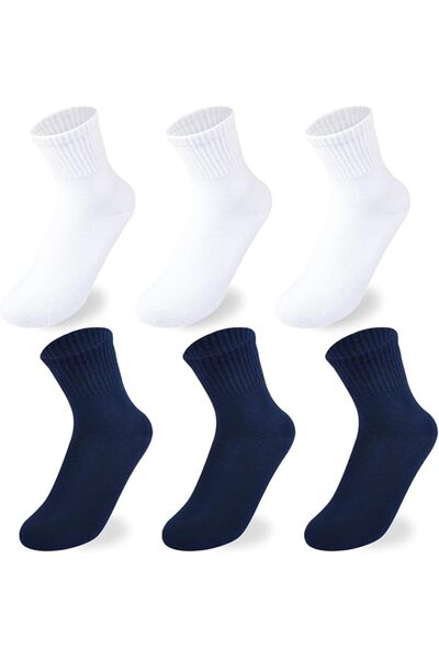 GENERAL Boys Crew Socks Kids Seamless Cotton Socks Dress Socks Uniform Socks ...