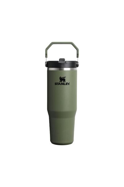 Stanley Παγούρι Iceflow Flip Straw 2.0 Θερμός 0.89L Ξηρό Πεύκο