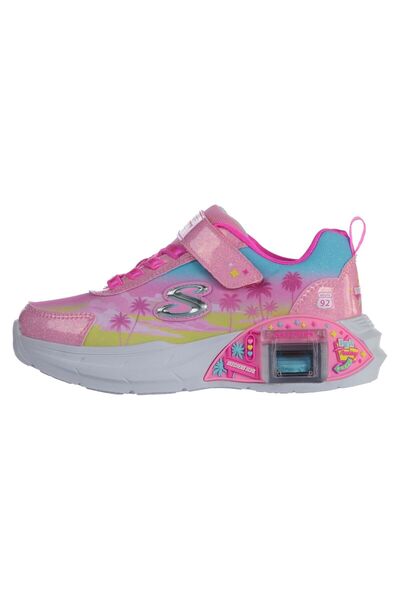 SKECHERS Pantofi sport pentru copii GARAGE - GLAM RACER - 304351LPKMT