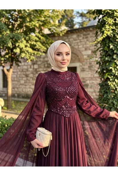 VAIMONI MODA Petek Tesettür Abiye