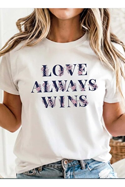 XPLODE Tricou LOVE ALWAYS WINS Supradimensionat
