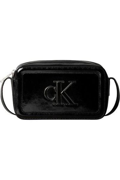 Calvin Klein Underwear كالفن كلاين بولد سي كيه ميتاليك كام للنساء، أسود، مقاس...
