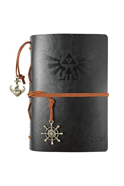 GENERAL WIHCBEEN Vintage PU Leather Refillable Notebook for Diary, Embossed T...