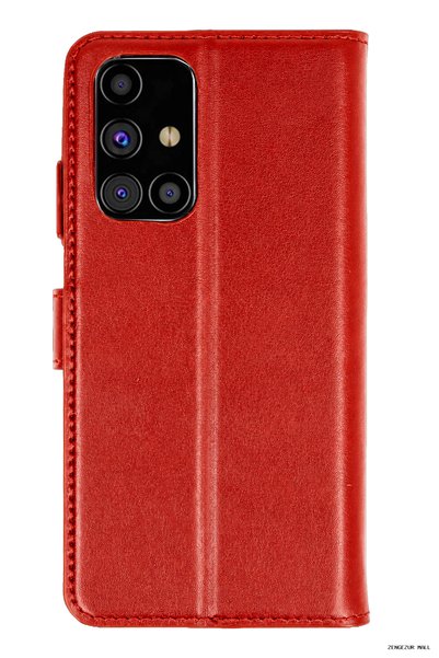New Face ZNGZRMLL Newface Galaxy M31S Kılıf Tr S Plus غطاء حماية (220216) - أحمر