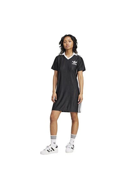 adidas Γυναικείο Φόρεμα Adicolor 3-Ρίγες με λεπτές ρίγες XS