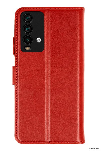 New Face ZNGZRMLL Newface Redmi 9T Tr S Plus غطاء حماية (220121) - أحمر