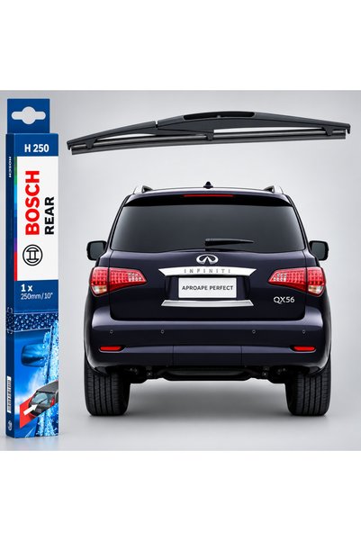 Bosch Rear Window Wiper Infiniti QX56 Z62 03.2010–06.2014 | H250 250 mm