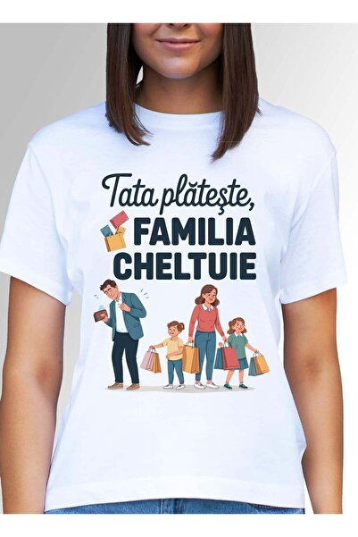 XPLODE Tricou Tata plătește Oversized