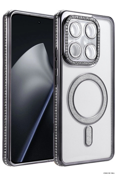New Face ZNGZRMLL Newface Mi 17T Joke Simli Magneticsafe Case (220335) - أسود
