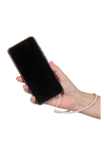 OEM Accesoriu Telefon Mobil de Silicon Roz Nude 13cm – Prindere Practică și A...