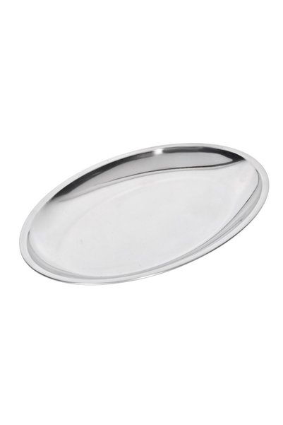 OEM Platou Oval din Inox 27 cm, Elegant și Rezistent pentru Servire Zilnică s...