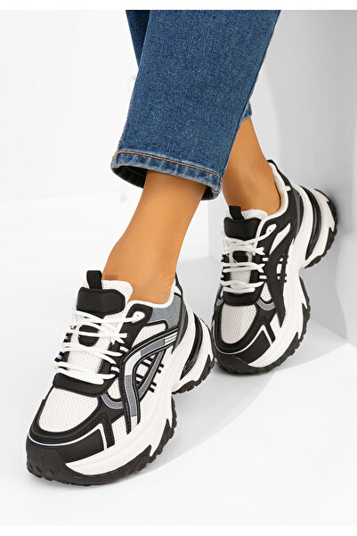 B T Shoes Sneakers cu platformă Jarina negri