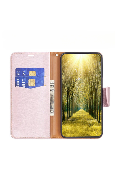 XGSM Husă tip carte Samsung Galaxy A54 5G, portofel, textură Litchi, magnet, ...