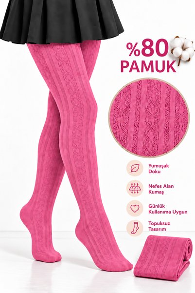 Caglar Socks Kız Çocuk Pamuklu Külotlu Çorap