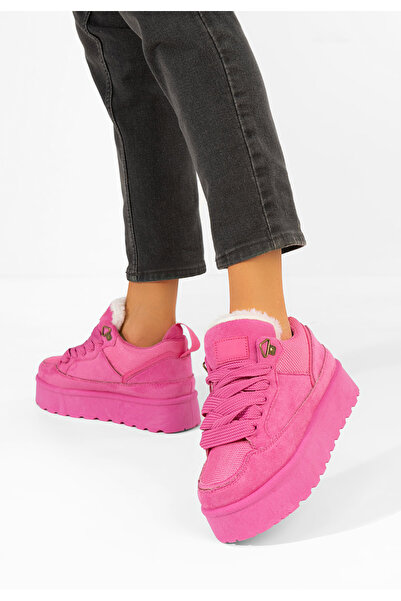 B T Shoes Sneakers cu platformă Isariel fucsia