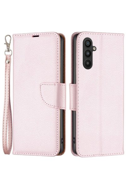 XGSM Husă flip Samsung Galaxy A34 5G, tip portofel, cu textură Litchi și magn...