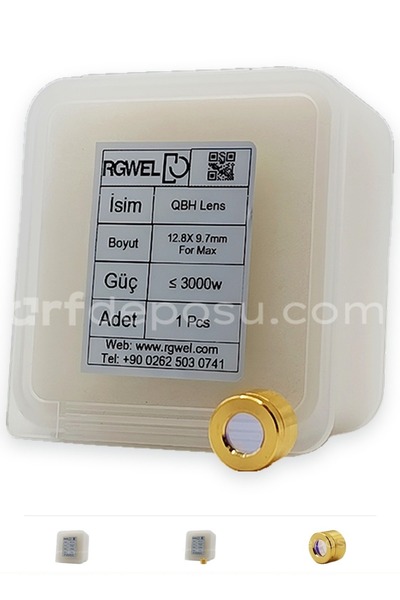 Max Fiber Lazer Photonics QBH Lens 12.8x9.7mm