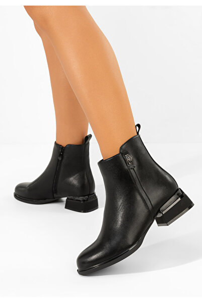 B T Shoes Ghete dama Ellenia negre
