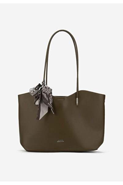 B T Shoes Green Masarea shoulder bag