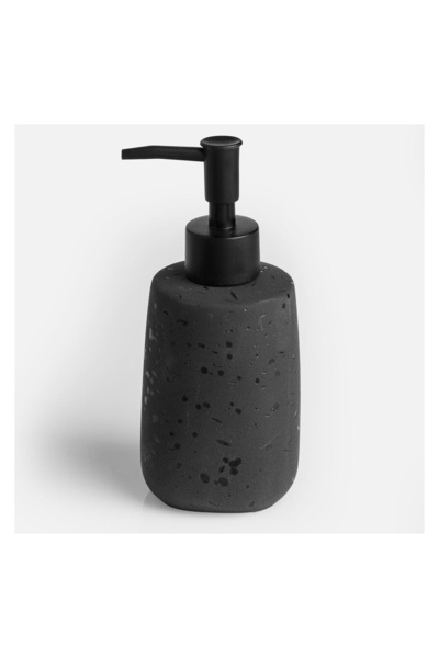 OEM Dozator Ceramic Negru Mat 320ml, Pompa Neagra pentru Sapun Lichid