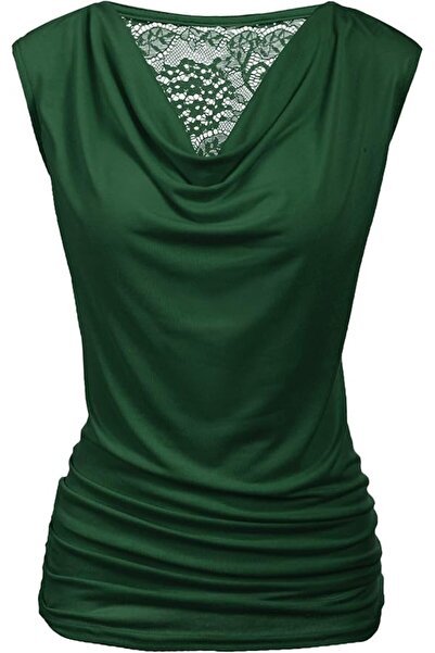 GENERAL Zeagoo Women's Trendy Ruched Sleeveless Business Casual Tunic Tank Top