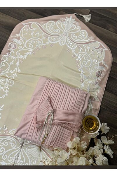 Generic Brand Women's Deluxe Prayer Set (Padded Mat with Sheet)