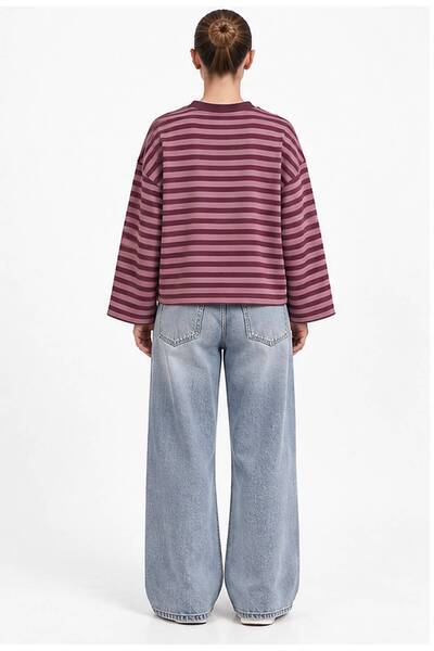 khar Women's Striped Oversize Long Sleeve