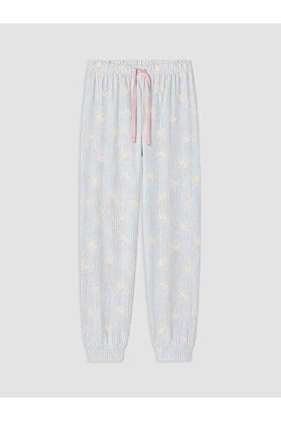 LC Waikiki I Beli Embroidered Women's Pajama Bottom with Cord from Freezen Store