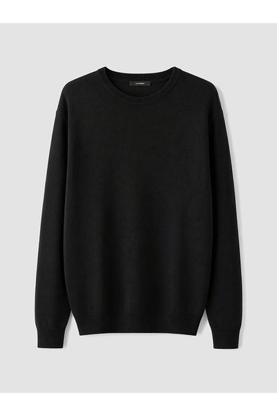 LC Waikiki Quality Parts from Çelebi Store Zero Roba Yaka Men's Knitwear Sweater