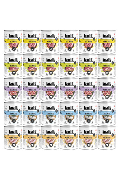 Bult MIX 5 AROME - hrană umedă pentru câini - 30x800g