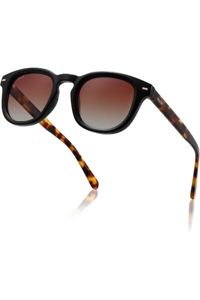 wazir Premium Classic Square Sunglasses For Men/Women, Polarized Sunglasses, ...