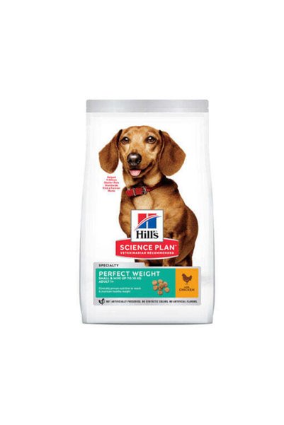 HILL'S SCIENCE Hill’s Science Plan Perfect Weight Small & Mini Adult Dog Food...