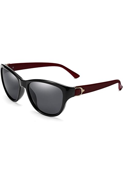 GENERAL FEISEDY Women Vintage Polarized Cateye Sunglasses UV400 Protection B2476