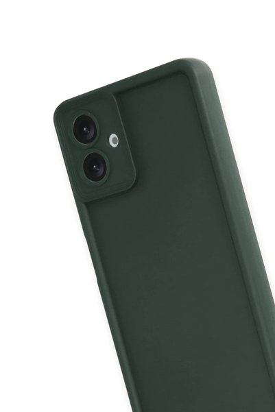 Bezos Samsung Galaxy A07 4g Compatible Viera Silicone - Dark Green