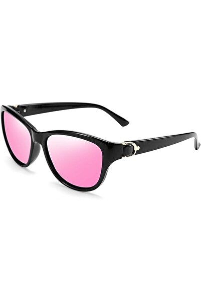 GENERAL FEISEDY Women Vintage Polarized Cateye Sunglasses UV400 Protection B2476