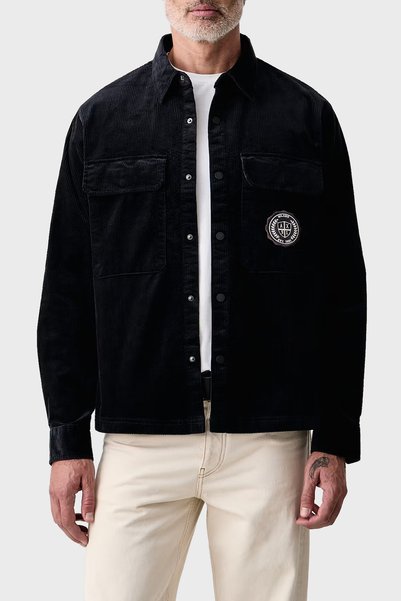 Armani Exchange Pamuklu Göğüs Cepli Kadife Gömlek Erkek GÖMLEK XM003245 AF271...