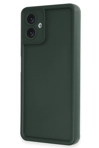 Bezos Samsung Galaxy A07 4g Compatible Viera Silicone - Dark Green