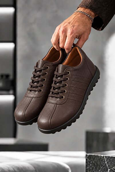 BIG KING Pamper Herren-Schnürschuhe aus echtem Leder