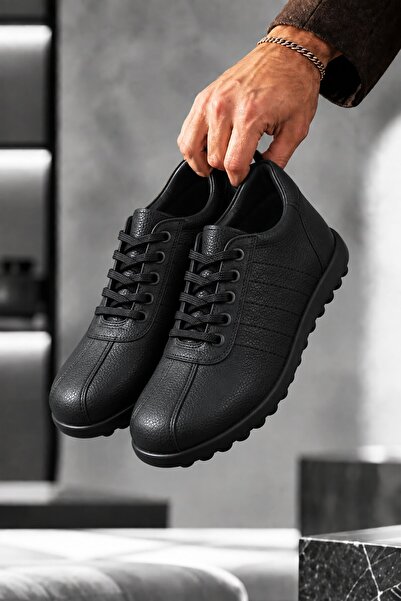 BIG KING Pamper Herren-Schnürschuhe aus echtem Leder