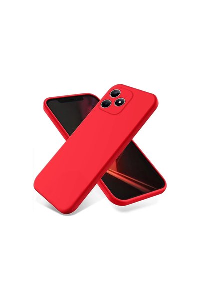 Bezos Realme Note 50 4g Case First Silicone - Red